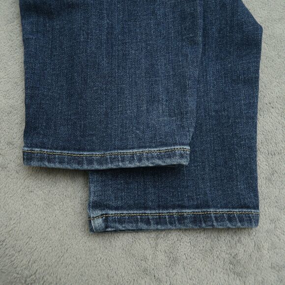 Judy Blue Jeans Juniors 11/30 Blue High-Rise Boyfriend Fit 27" Inseam Destroyed - Picture 16 of 16